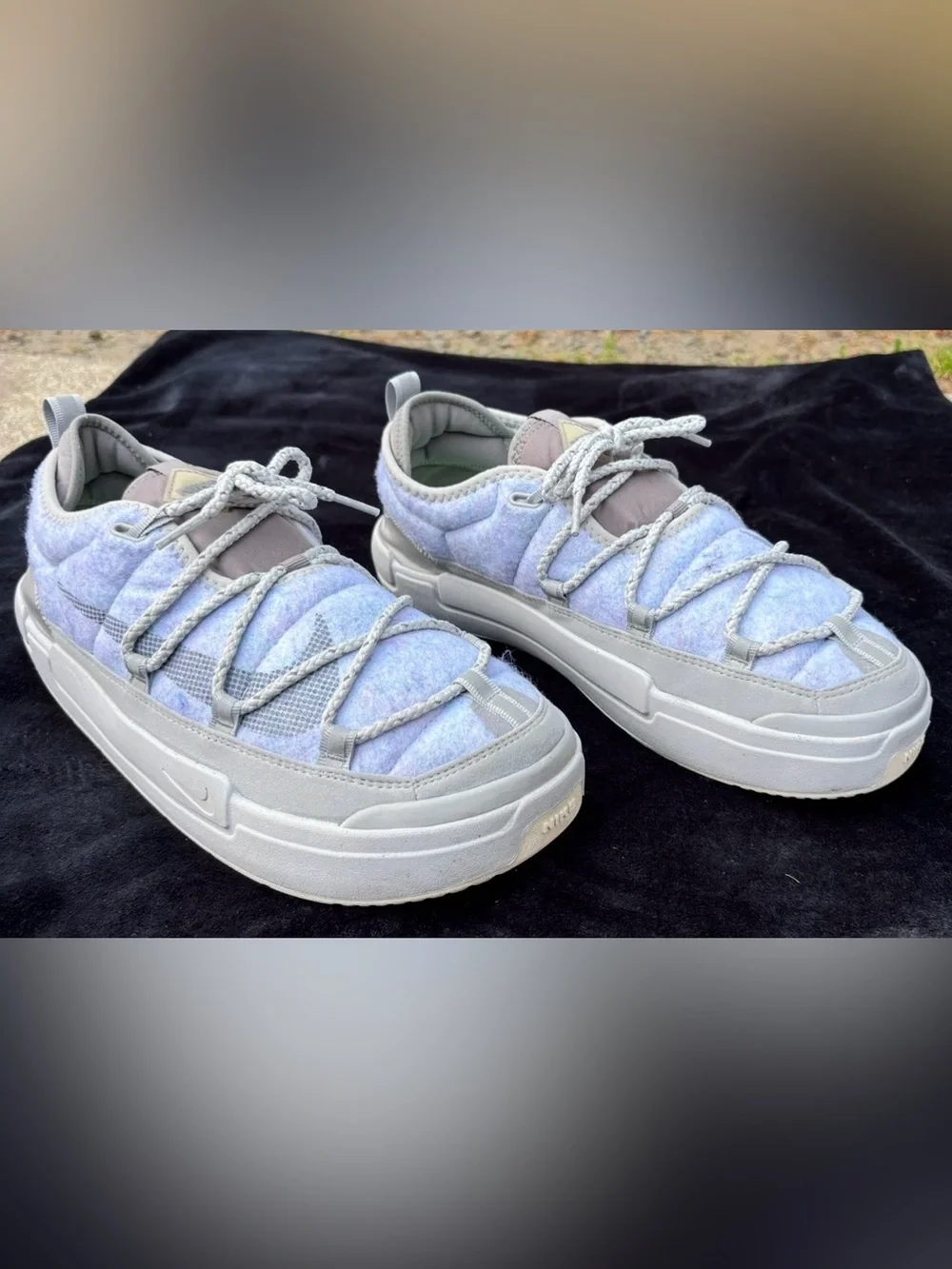 Nike Offline Pack Light Smoke Grey Iron Grey Men’s Size 11 Box Worn Once